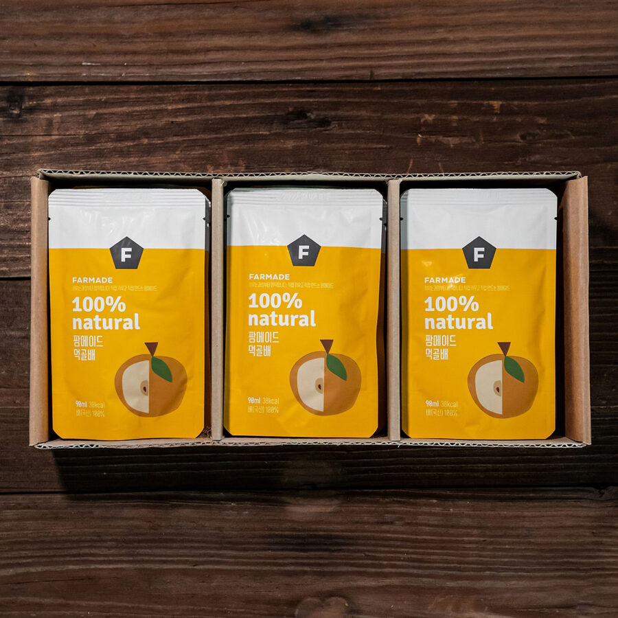 [1box, 21packs] Meokgol Pear Juice 100% - Image 5