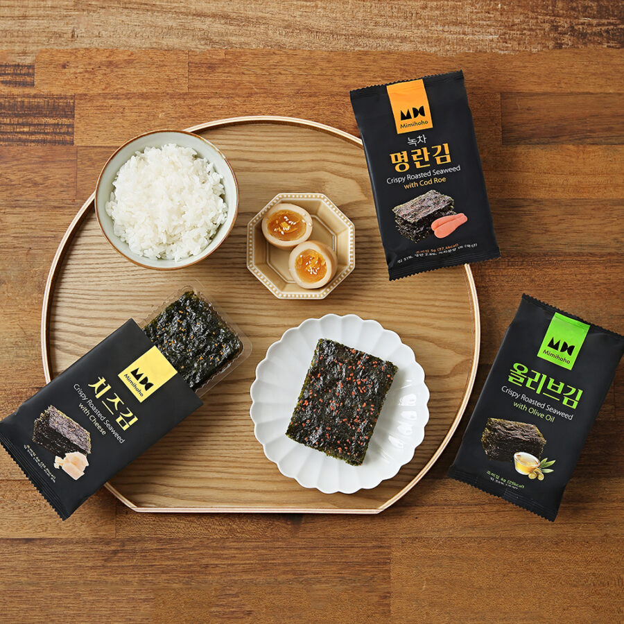 [1 ถุง, 3 ซอง] สาหร่ายทะเลเกาหลีปรุงรสอบกรอบ ด้วยน้ำมันมะกอก (Olive Oil) - Image 7